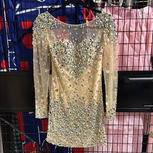 Elegant Sequin Embellished Dress